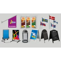 Fasadflag, Flagga, Hanging Skylt, Gatupratare